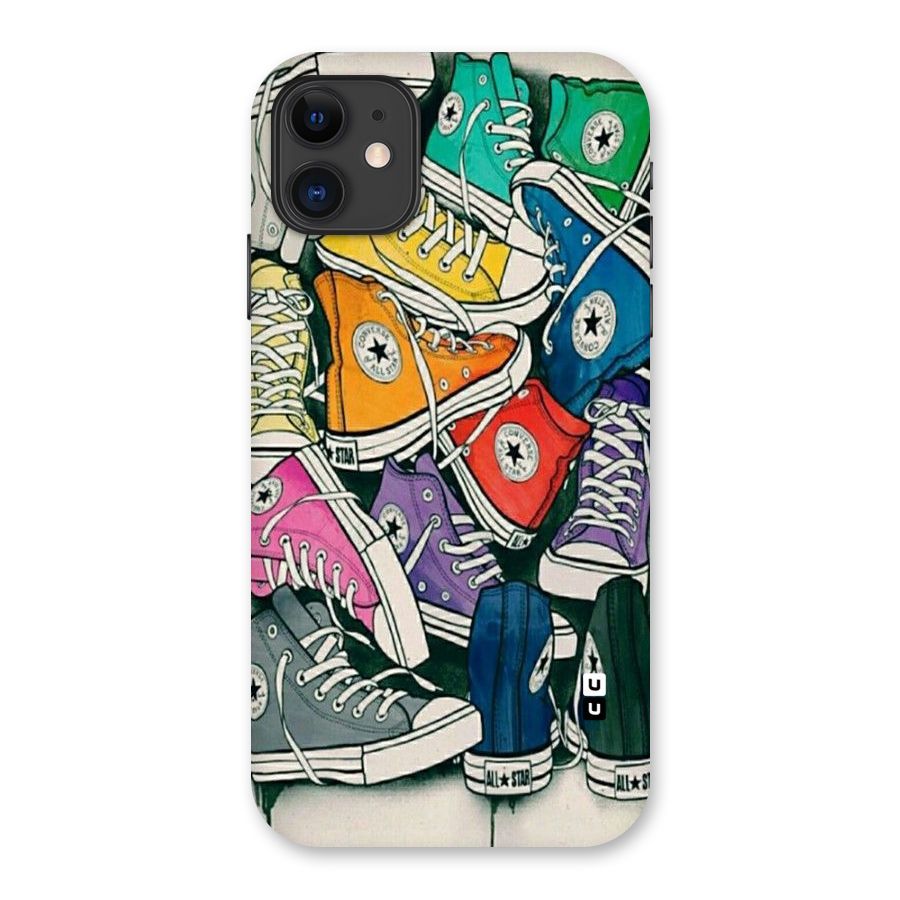 Colorful Shoes Back Case for iPhone 11