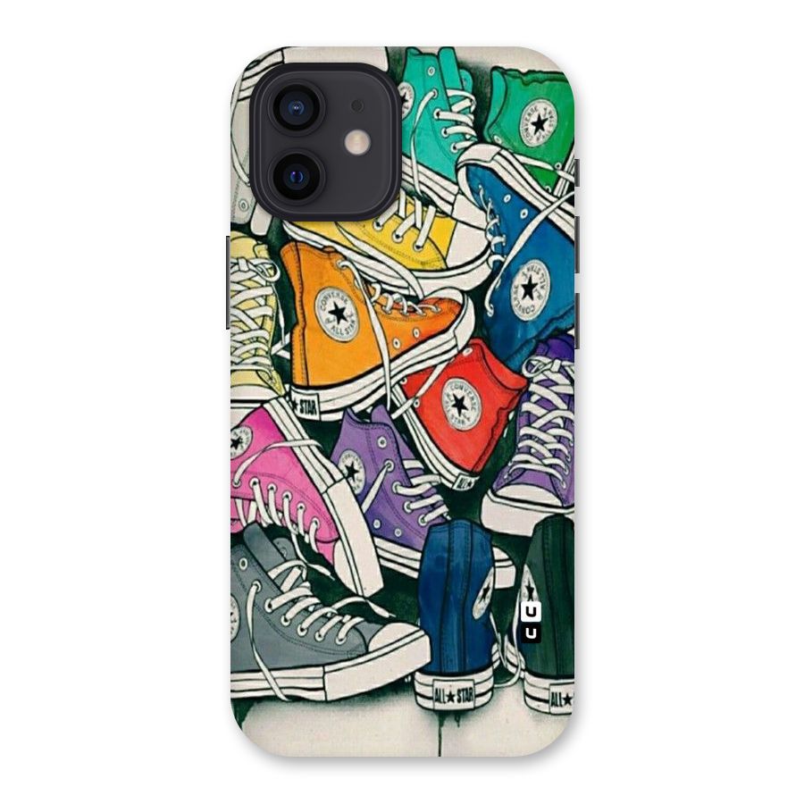 Colorful Shoes Back Case for iPhone 12
