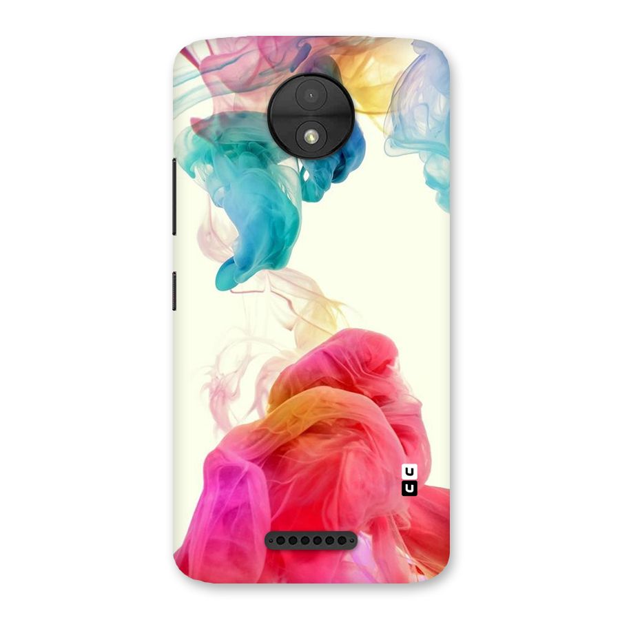 Colorful Splash Back Case for Moto C