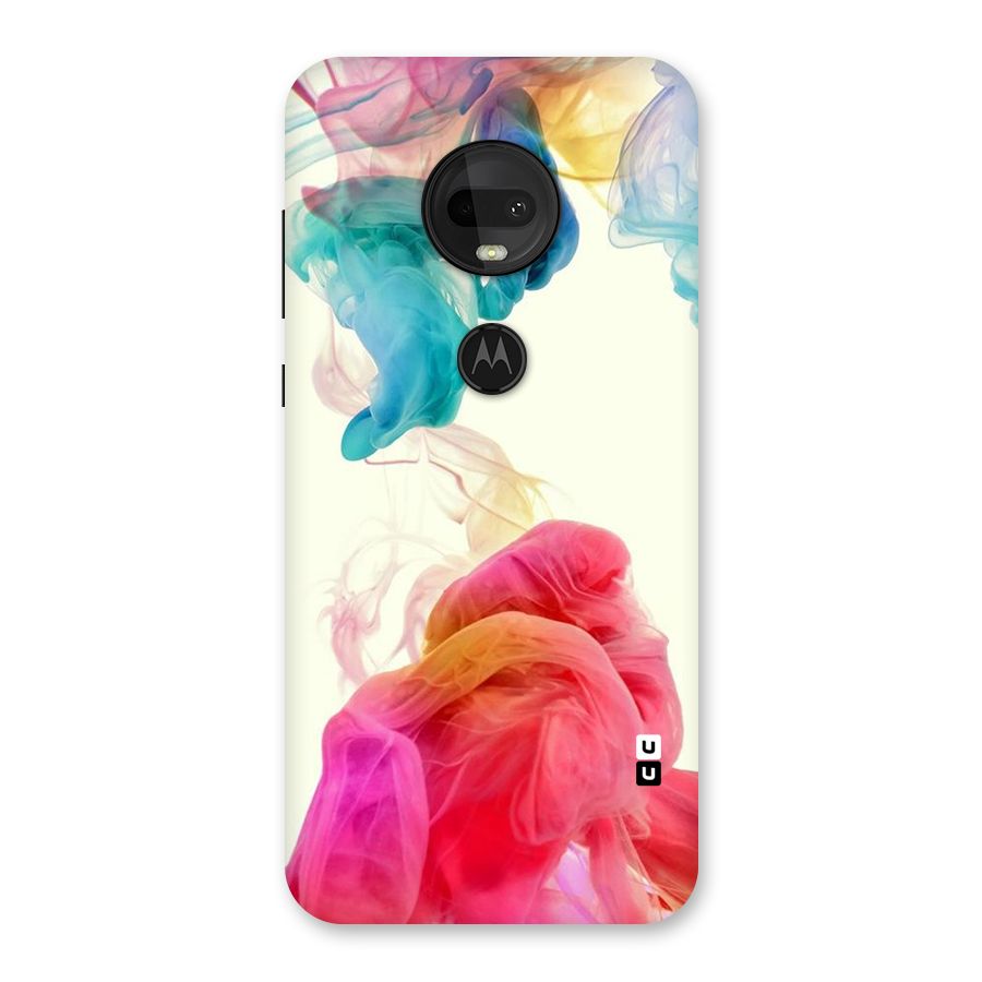 Colorful Splash Back Case for Moto G7