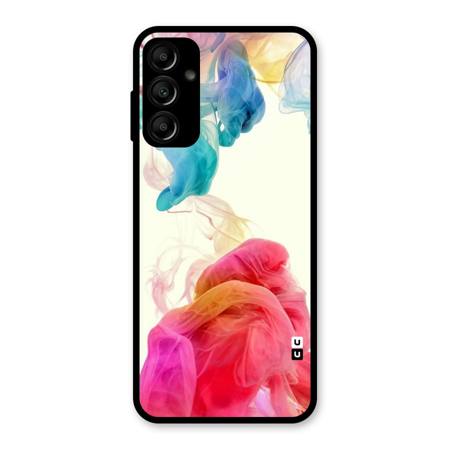 Colorful Splash Glass Back Case for Galaxy A14 5G