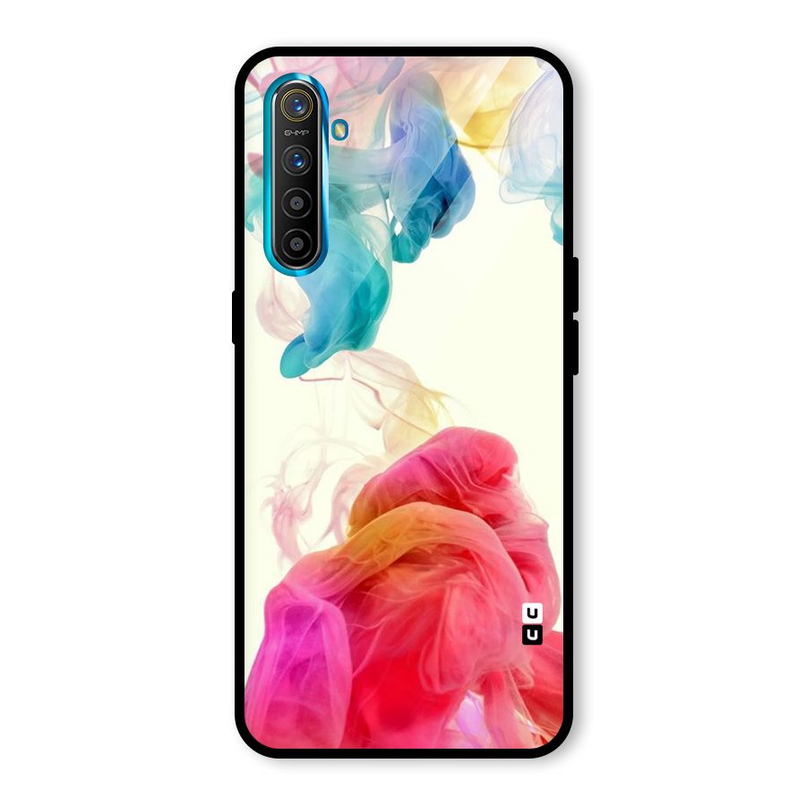 Colorful Splash Glass Back Case for Realme X2