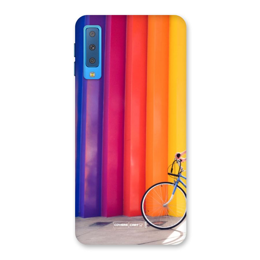 Colorful Walls Back Case for Galaxy A7 (2018)