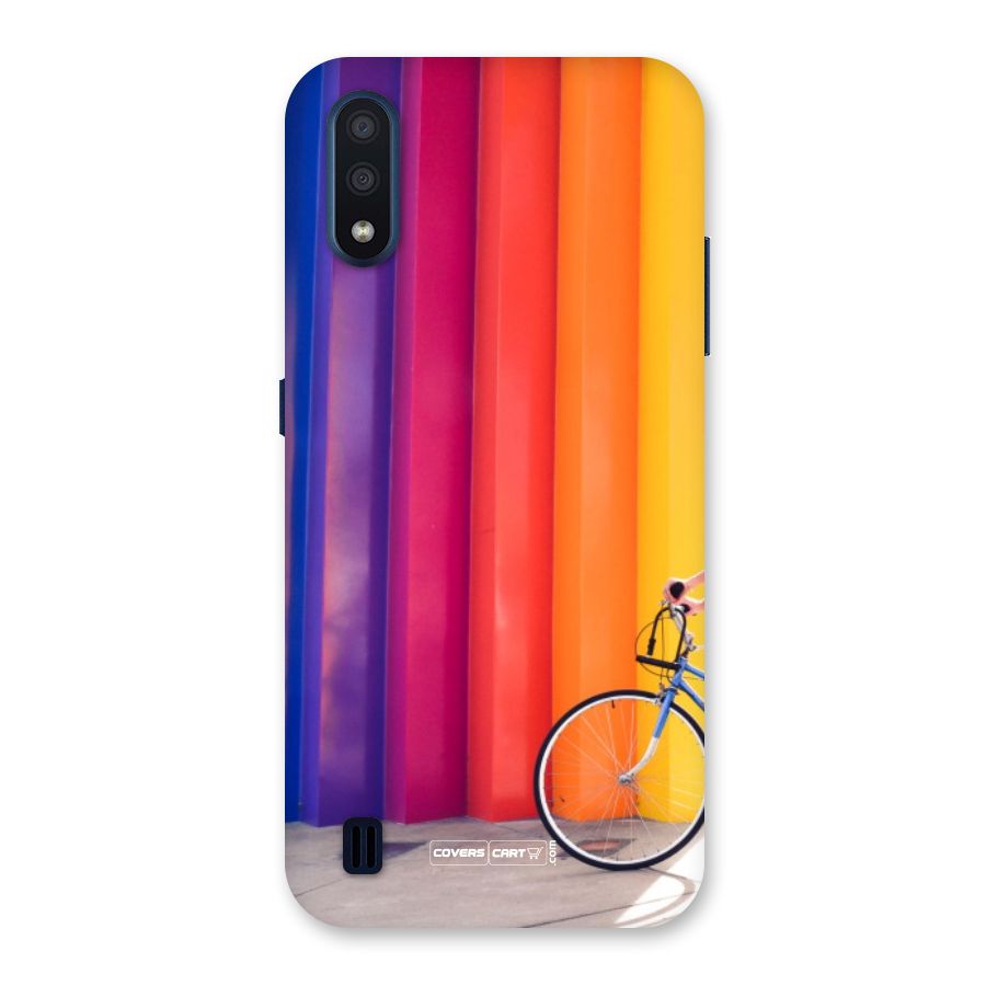 Colorful Walls Back Case for Galaxy M01