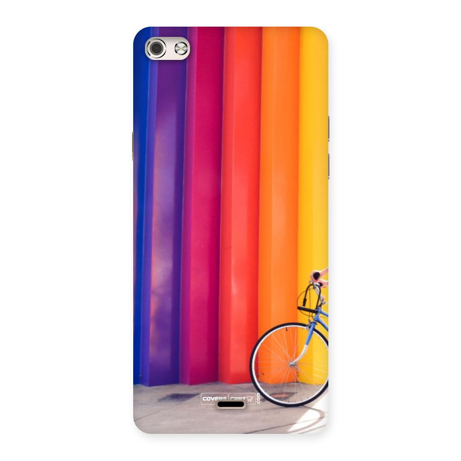 Colorful Walls Back Case for Micromax Canvas Silver 5