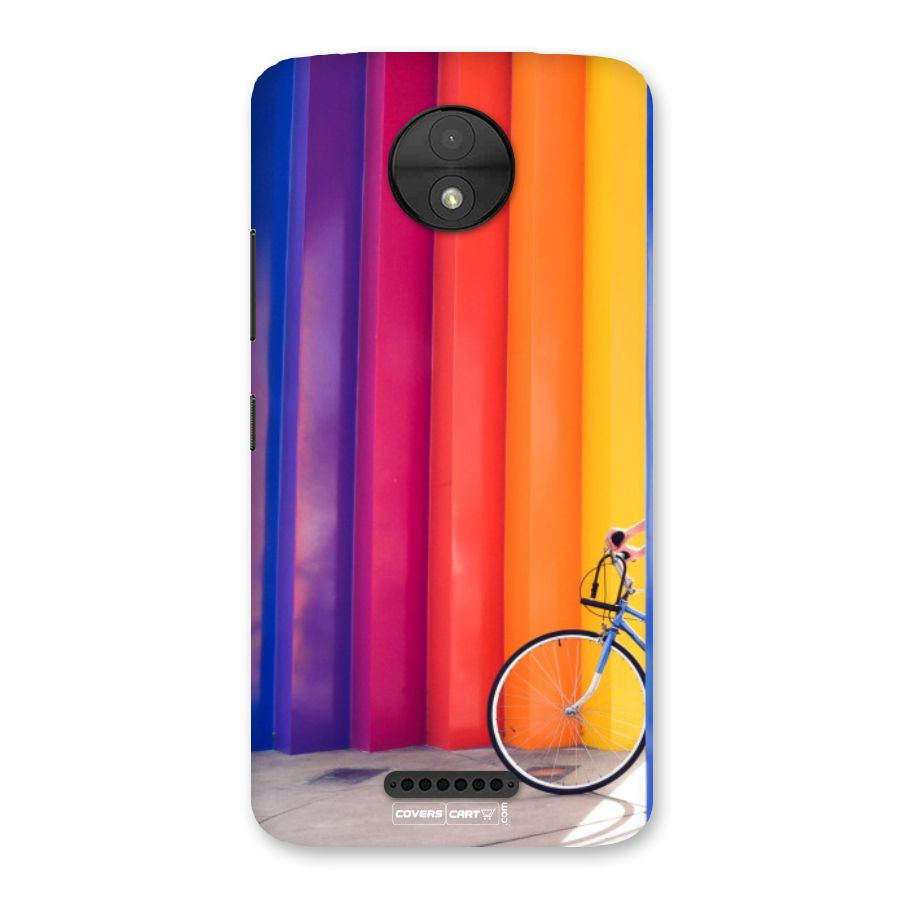 Colorful Walls Back Case for Moto C