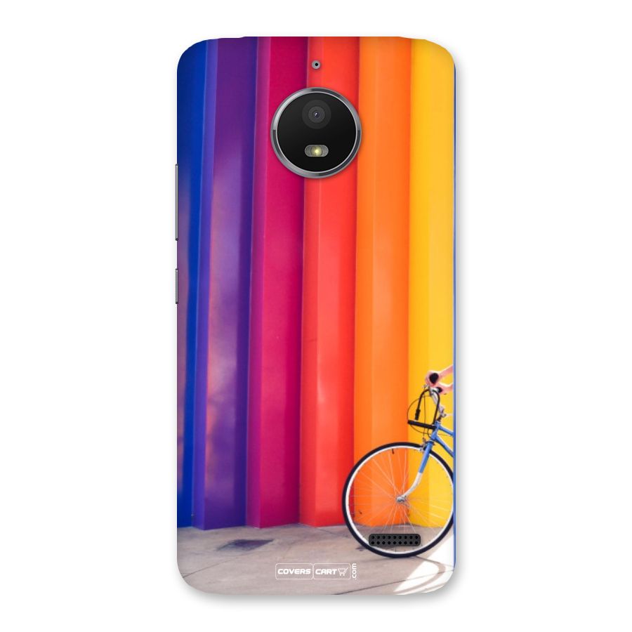 Colorful Walls Back Case for Moto E4