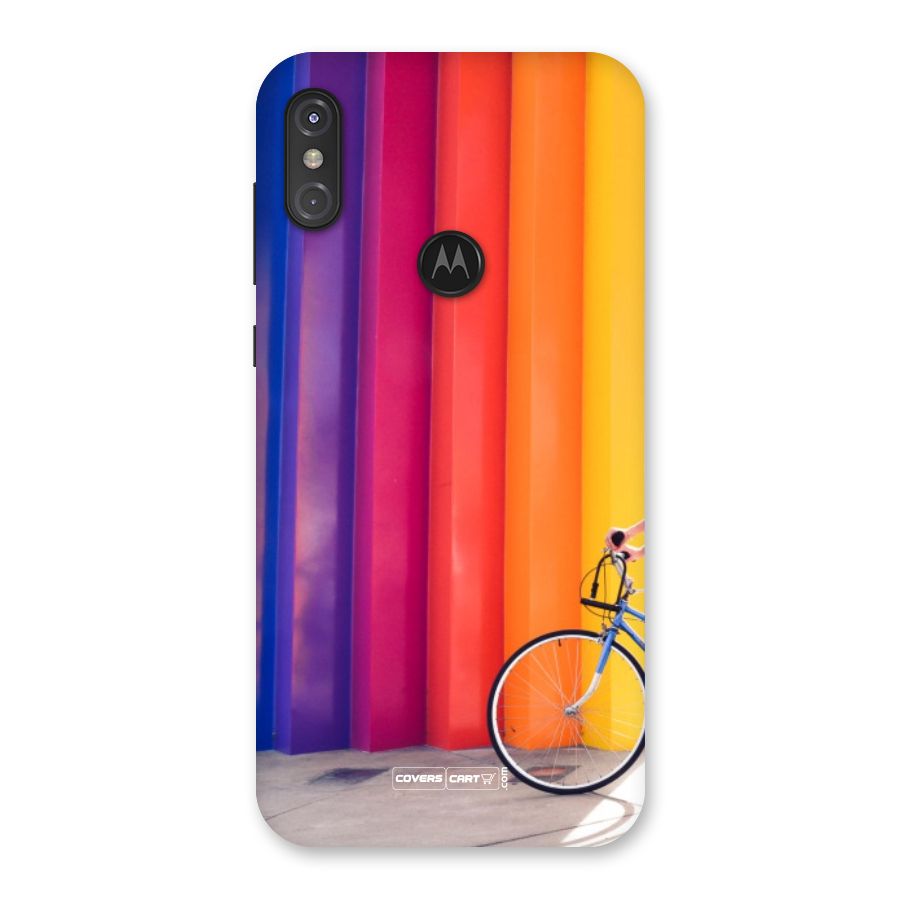 Colorful Walls Back Case for Motorola One Power