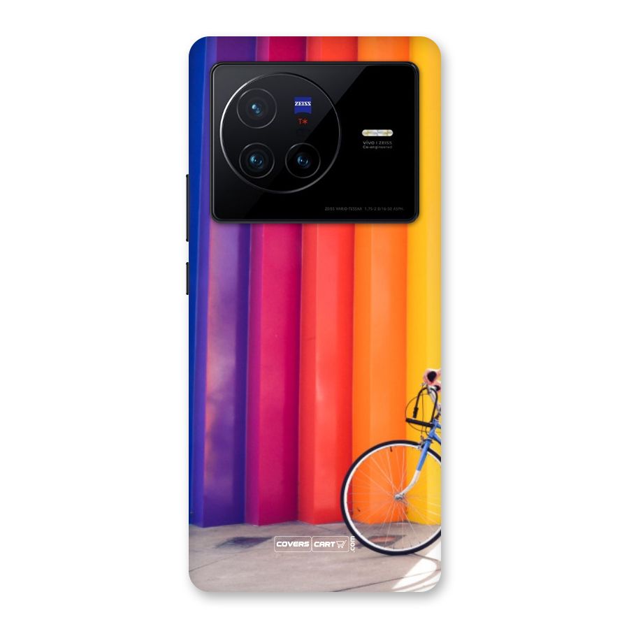 Colorful Walls Back Case for Vivo X80