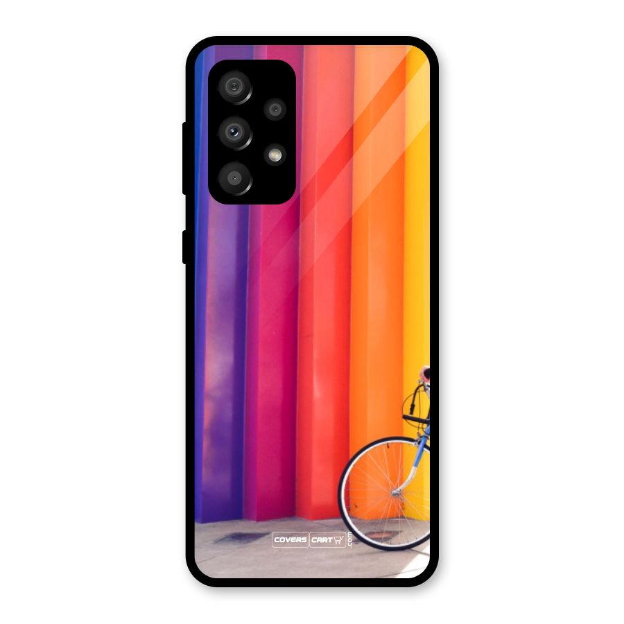 Colorful Walls Glass Back Case for Galaxy A32