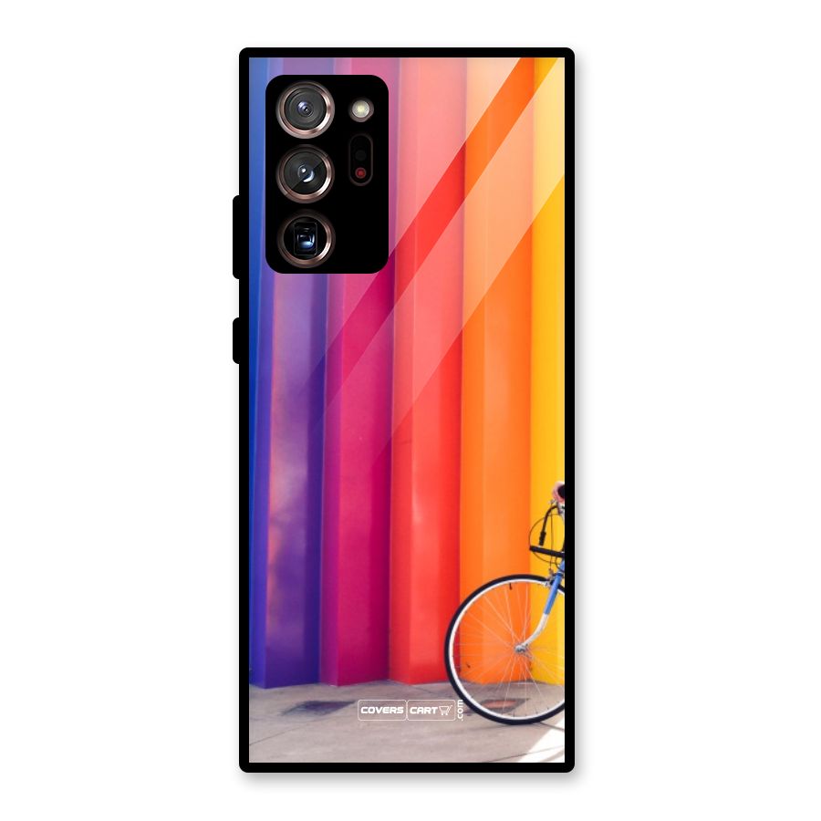 Colorful Walls Glass Back Case for Galaxy Note 20 Ultra