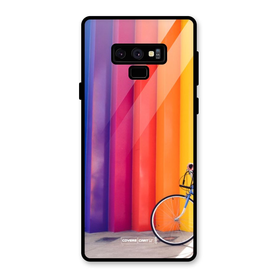 Colorful Walls Glass Back Case for Galaxy Note 9