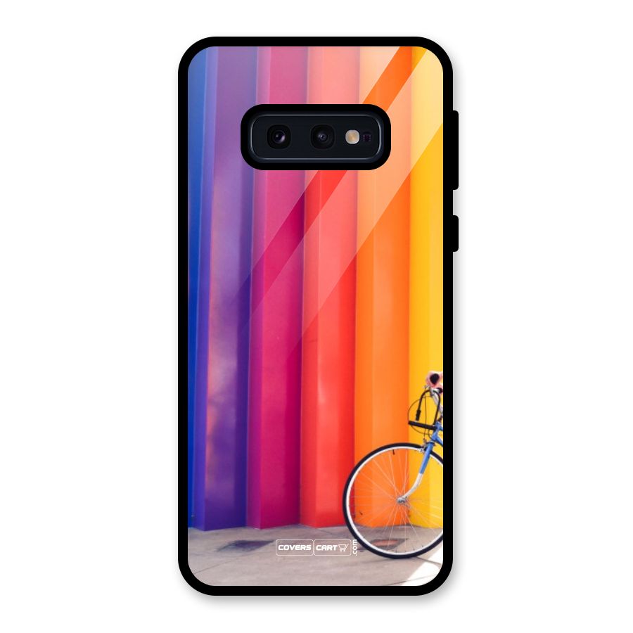 Colorful Walls Glass Back Case for Galaxy S10e