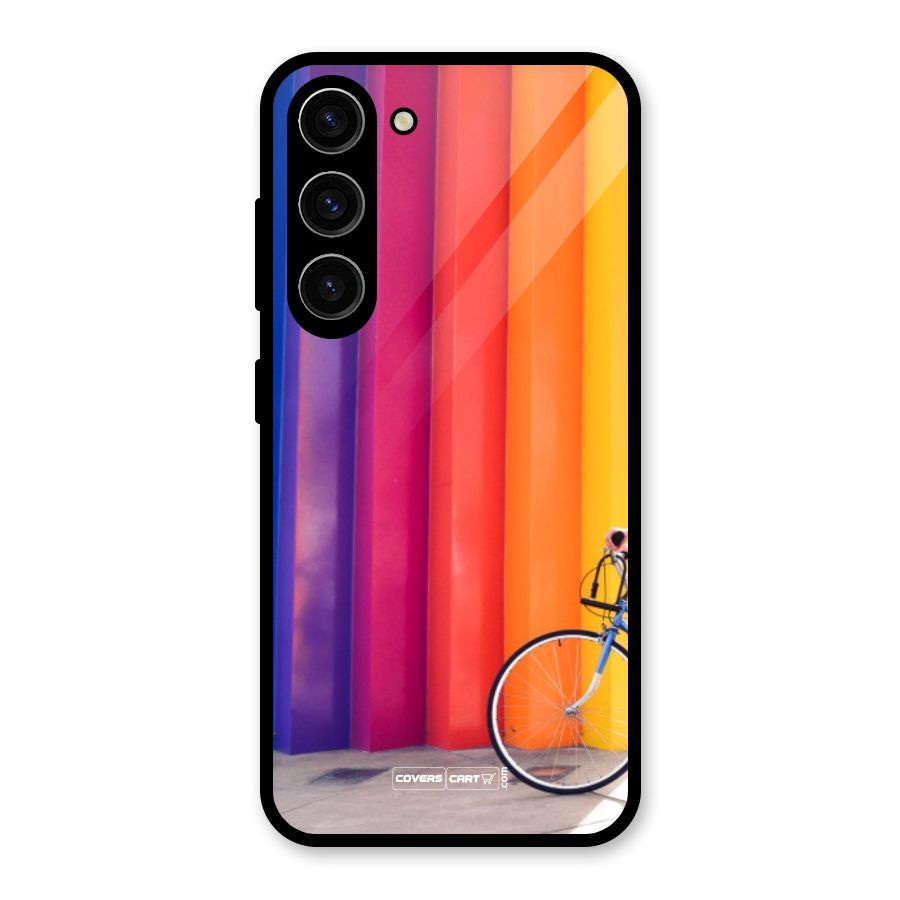 Colorful Walls Glass Back Case for Galaxy S23