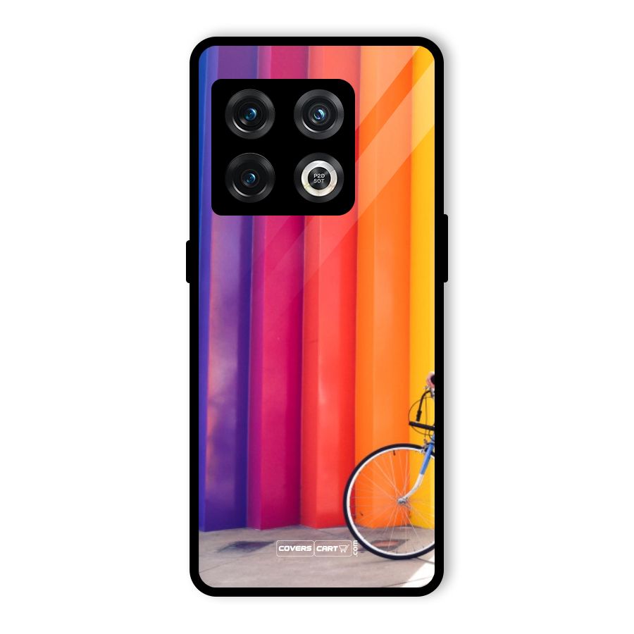 Colorful Walls Glass Back Case for OnePlus 10 Pro 5G