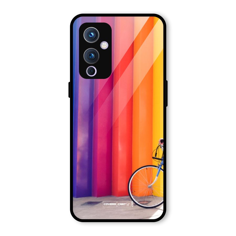Colorful Walls Glass Back Case for OnePlus 9