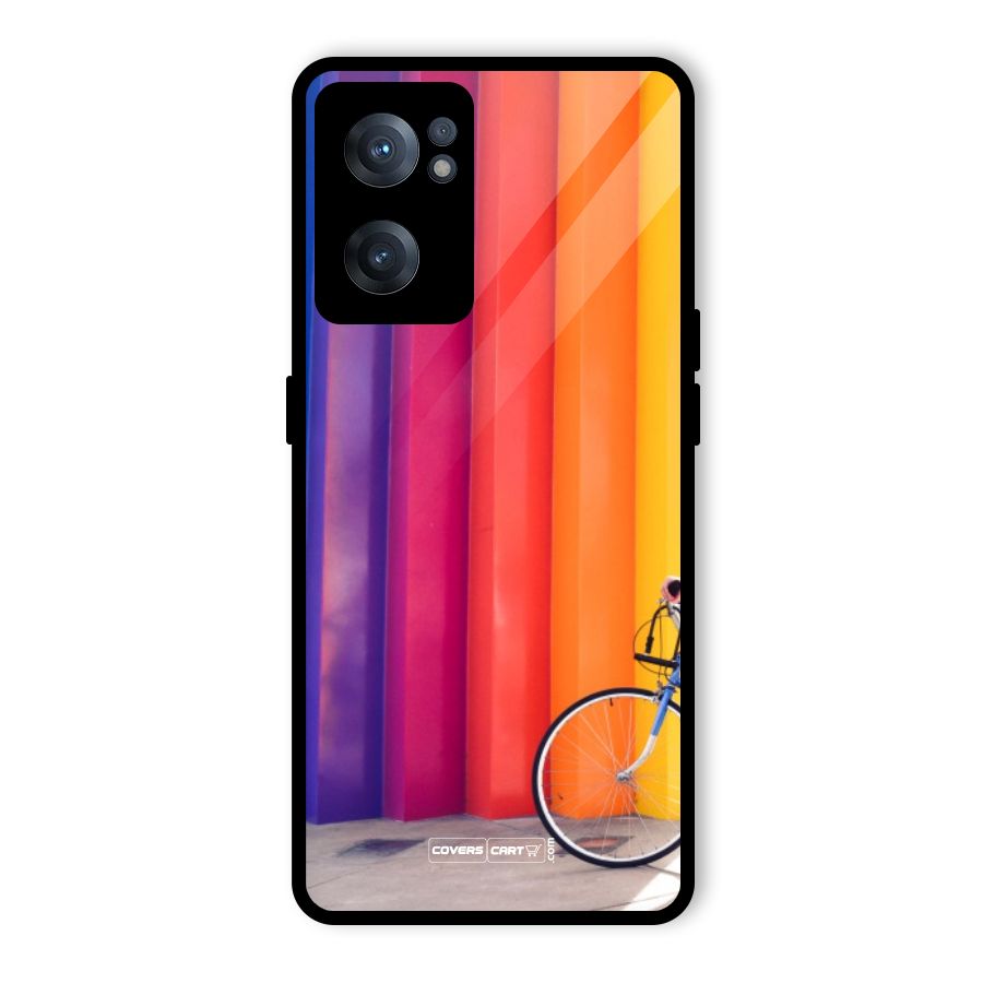 Colorful Walls Glass Back Case for OnePlus Nord CE 2 5G