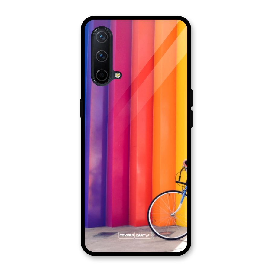 Colorful Walls Glass Back Case for OnePlus Nord CE 5G