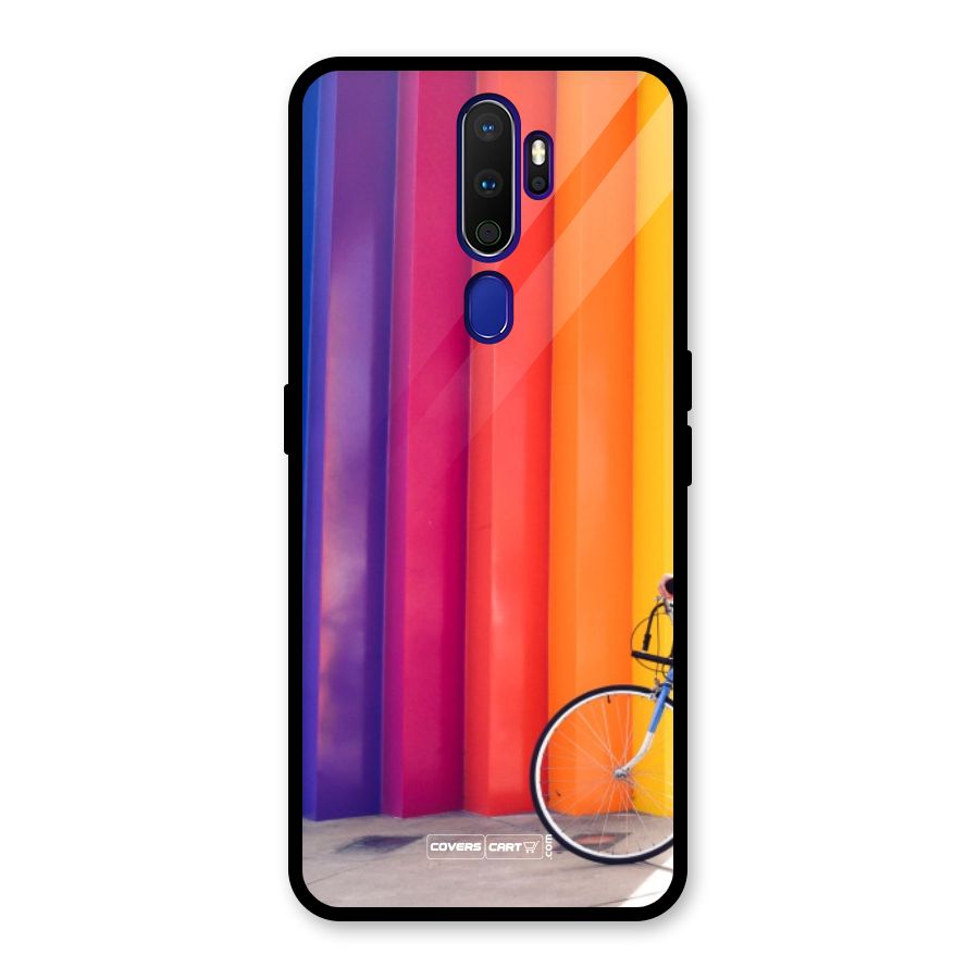 Colorful Walls Glass Back Case for Oppo A9 (2020)