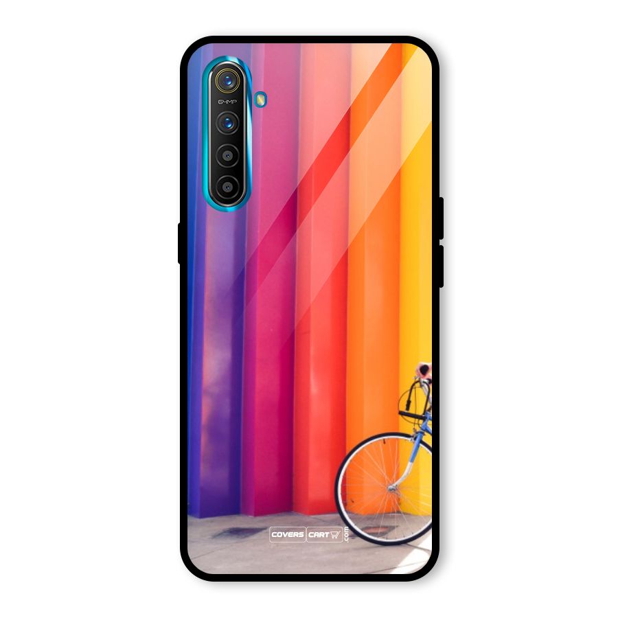 Colorful Walls Glass Back Case for Realme X2