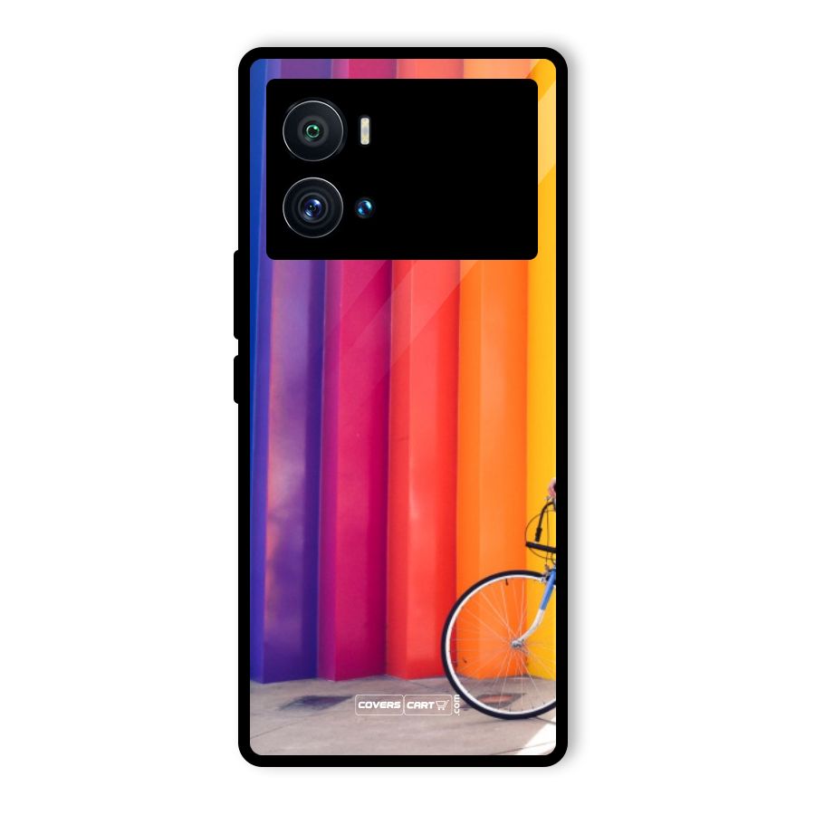 Colorful Walls Glass Back Case for Vivo iQOO 9 Pro