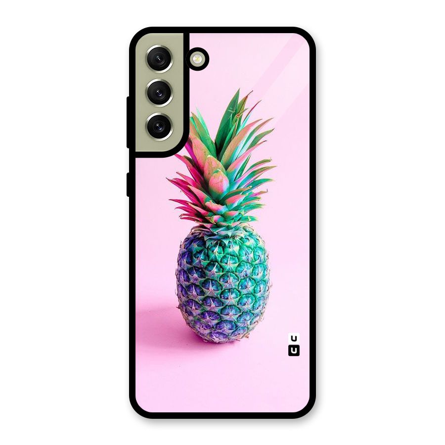 Colorful Watermelon Glass Back Case for Galaxy S21 FE 5G