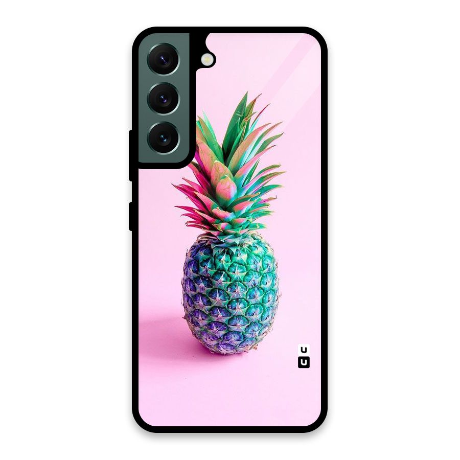 Colorful Watermelon Glass Back Case for Galaxy S22 5G