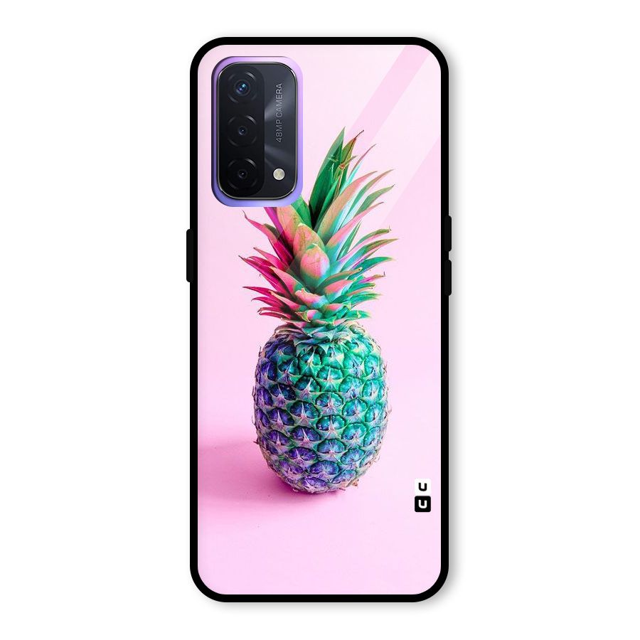 Colorful Watermelon Glass Back Case for Oppo A74 5G