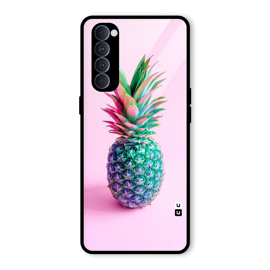 Colorful Watermelon Glass Back Case for Oppo Reno4 Pro