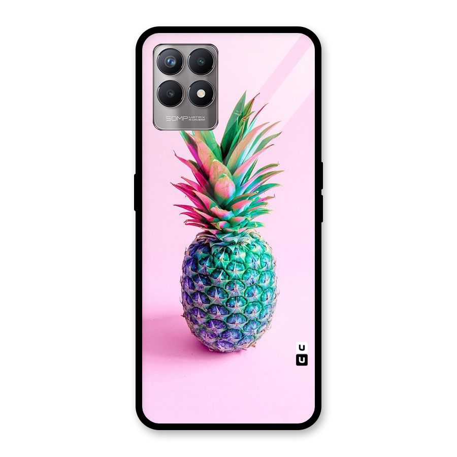 Colorful Watermelon Glass Back Case for Realme 8i
