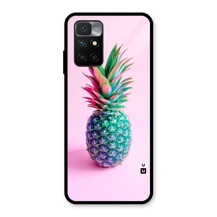 Colorful Watermelon Glass Back Case for Redmi 10 Prime
