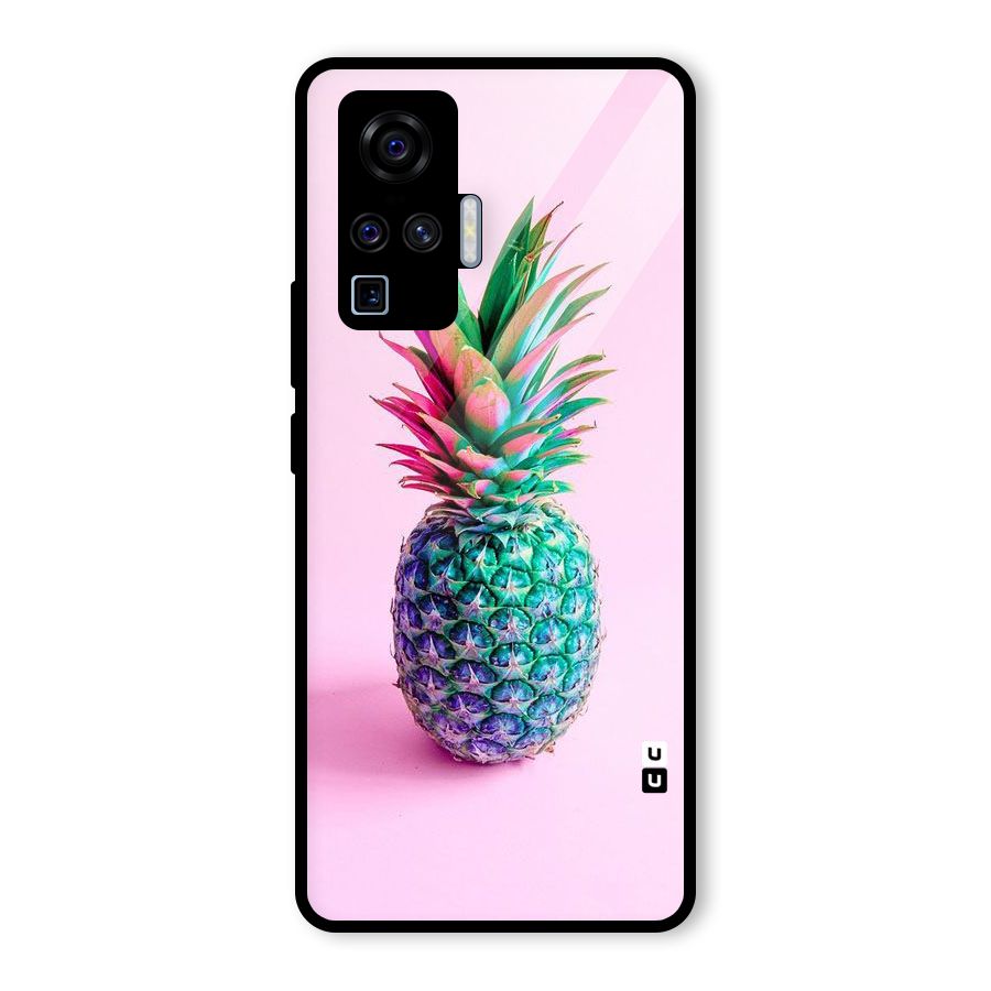 Colorful Watermelon Glass Back Case for Vivo X50 Pro