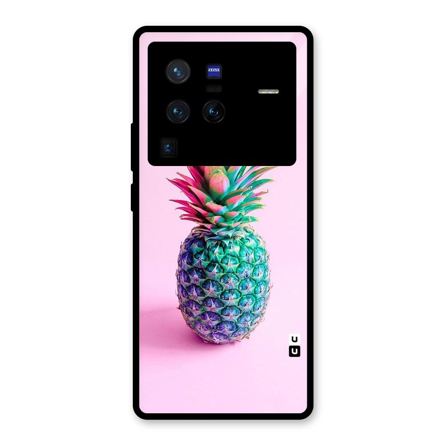 Colorful Watermelon Glass Back Case for Vivo X80 Pro