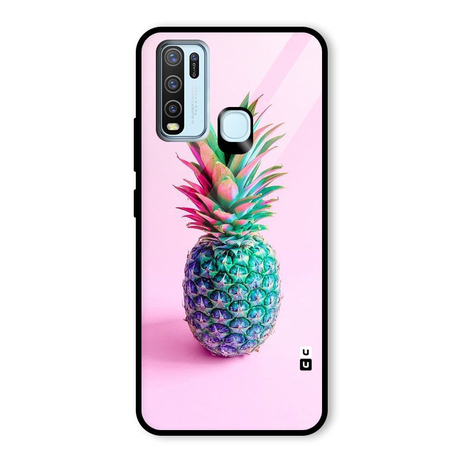 Colorful Watermelon Glass Back Case for Vivo Y30