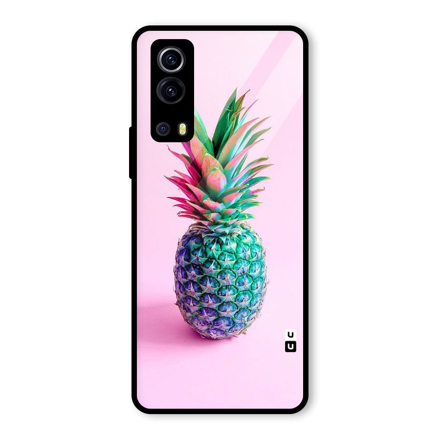 Colorful Watermelon Glass Back Case for Vivo iQOO Z3
