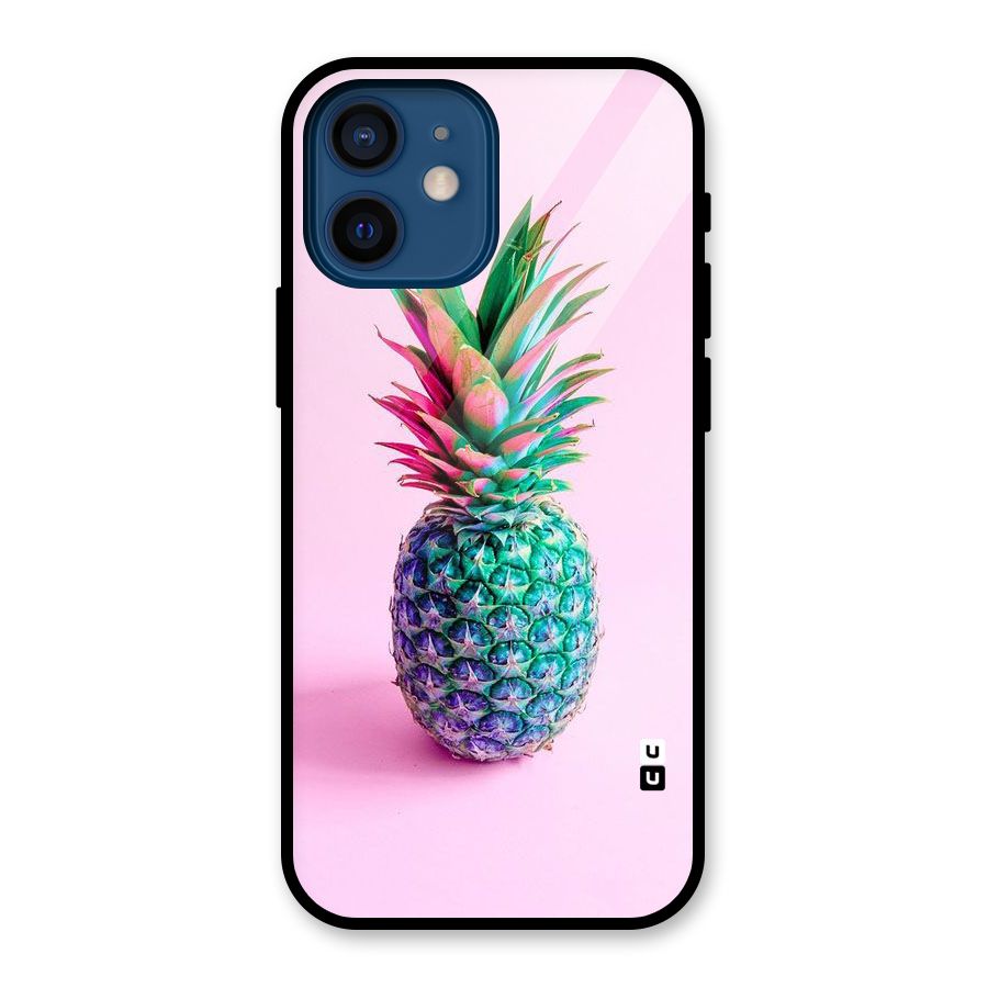 Colorful Watermelon Glass Back Case for iPhone 12 Mini