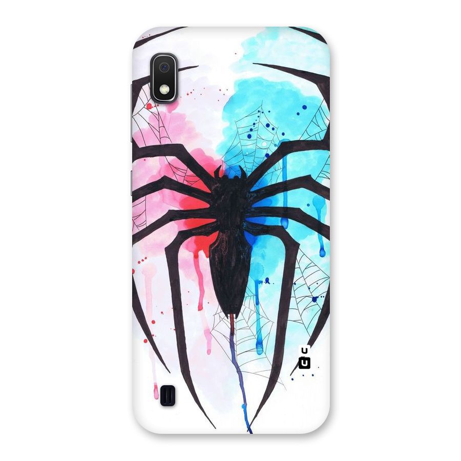 Colorful Web Back Case for Galaxy A10