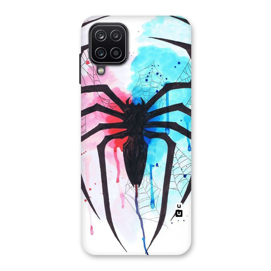 Colorful Web Back Case for Galaxy A12