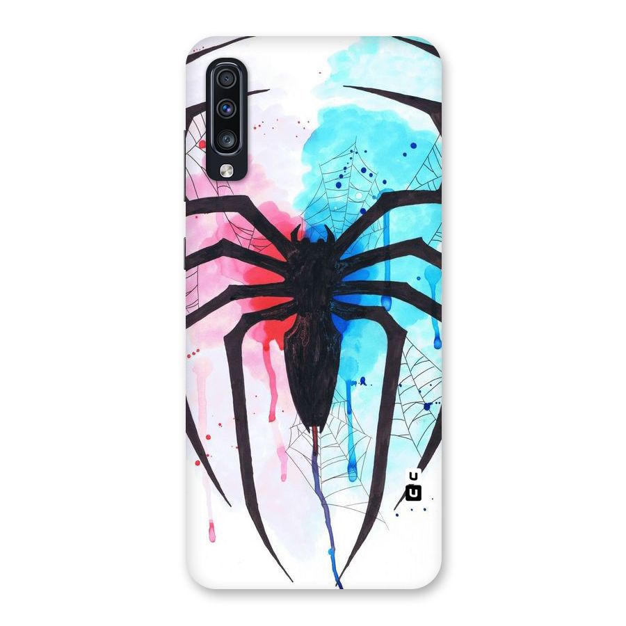 Colorful Web Back Case for Galaxy A70