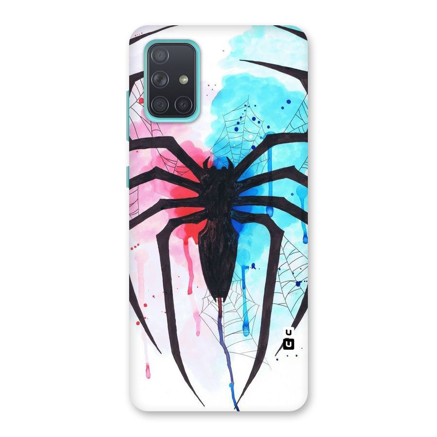 Colorful Web Back Case for Galaxy A71