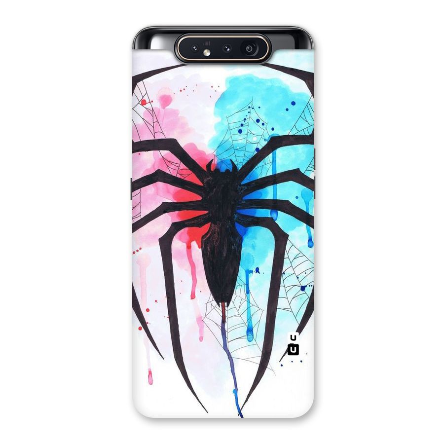 Colorful Web Back Case for Galaxy A80