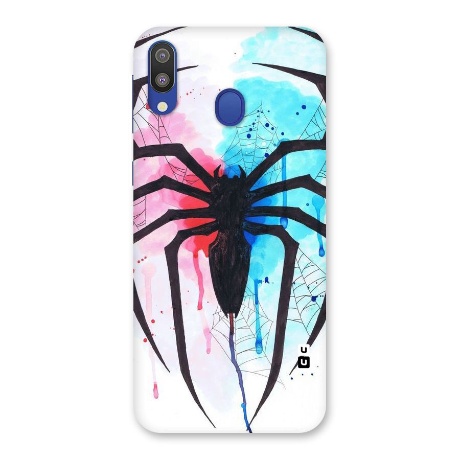 Colorful Web Back Case for Galaxy M20
