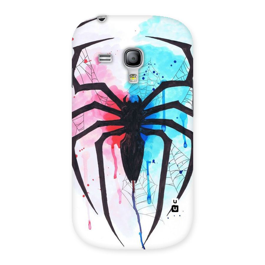 Colorful Web Back Case for Galaxy S3 Mini