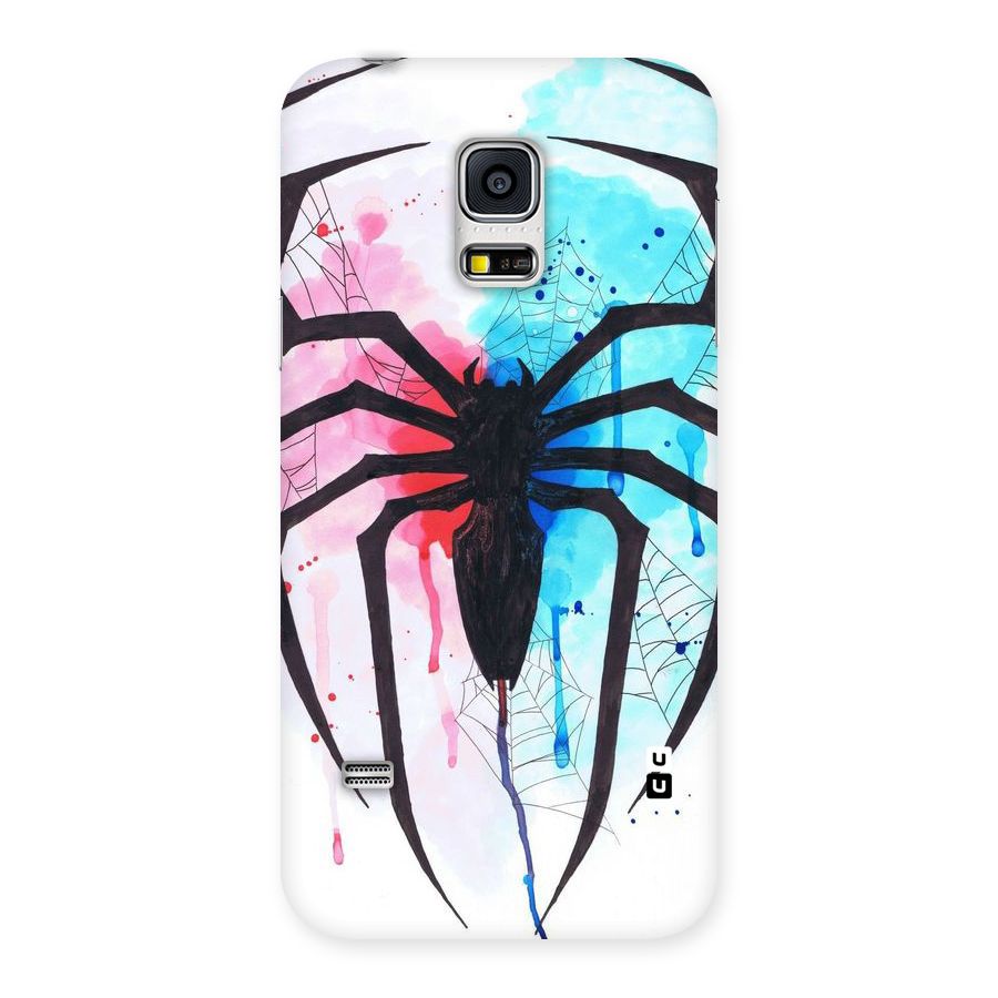 Colorful Web Back Case for Galaxy S5 Mini