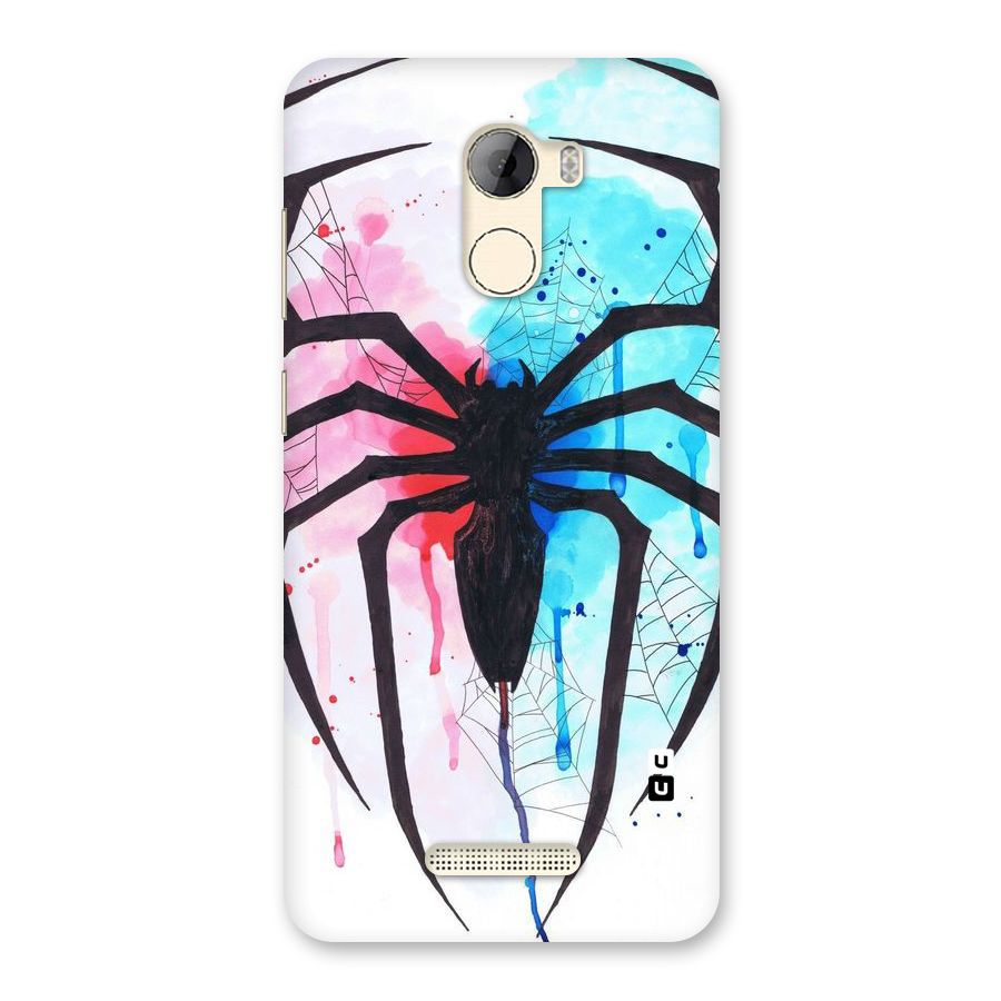 Colorful Web Back Case for Gionee A1 LIte