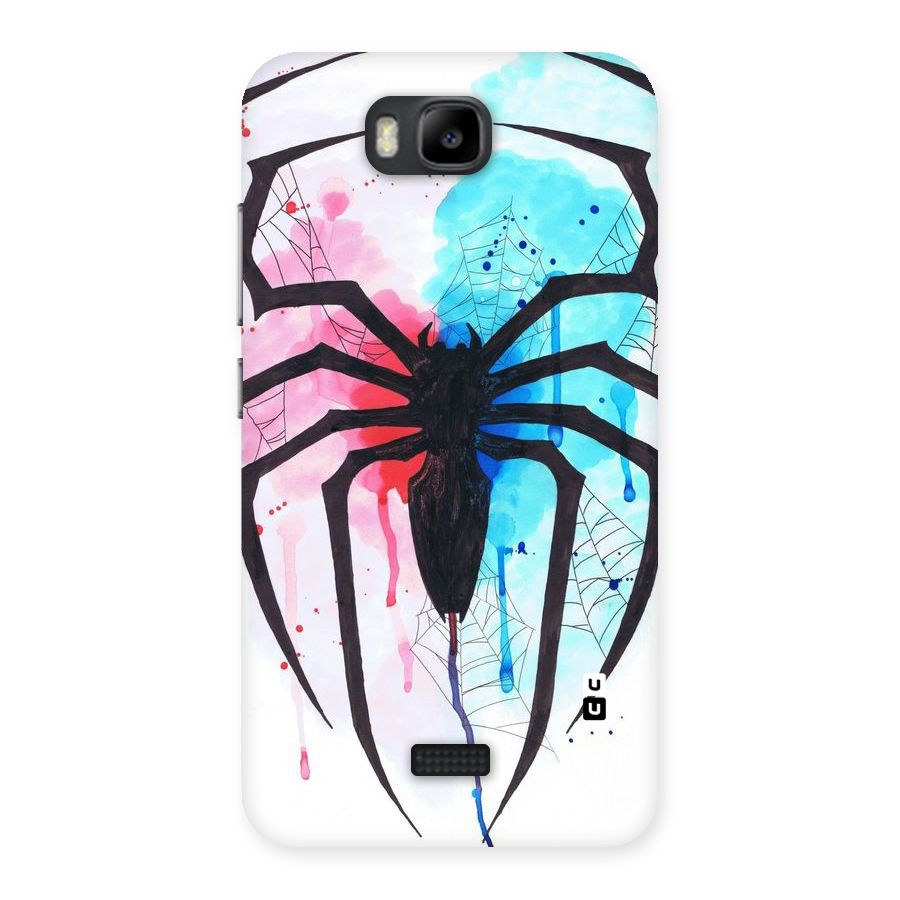 Colorful Web Back Case for Honor Bee