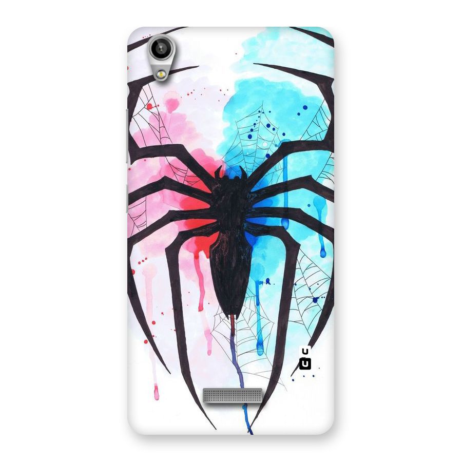 Colorful Web Back Case for Lava-Pixel-V1