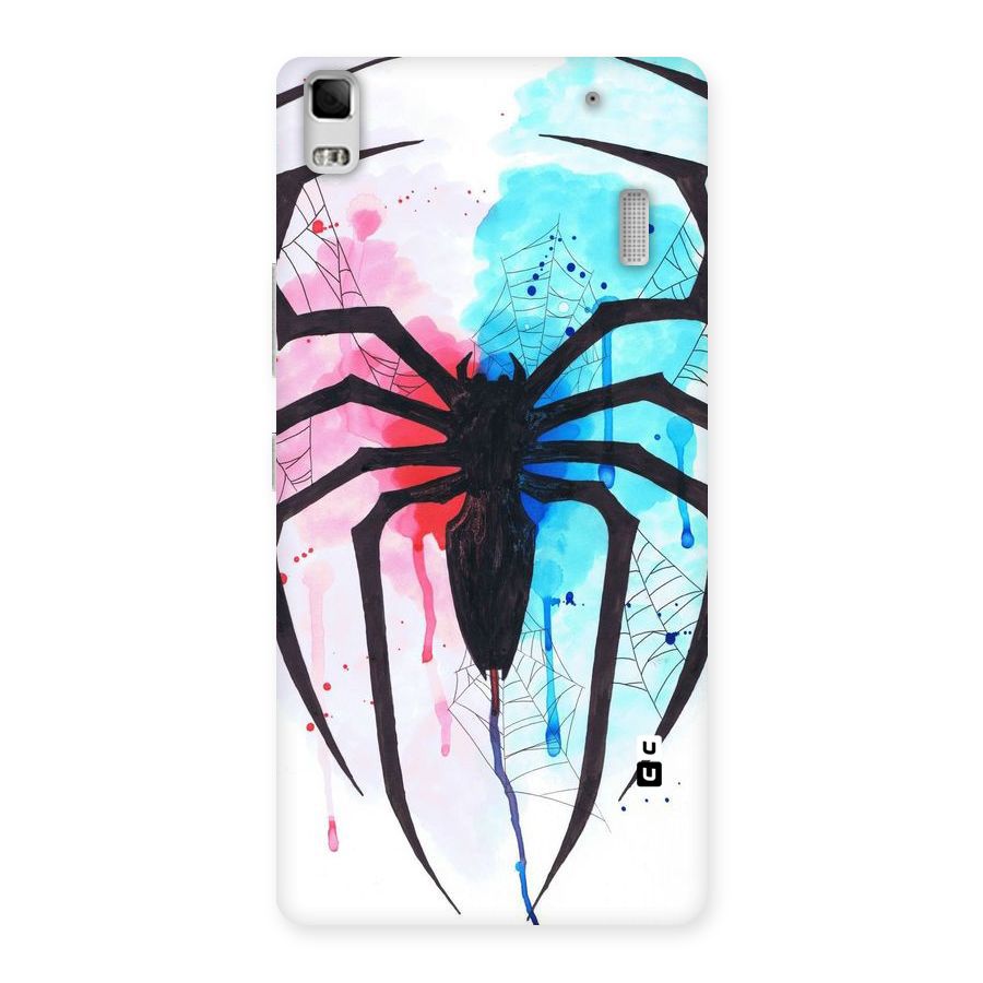 Colorful Web Back Case for Lenovo A7000