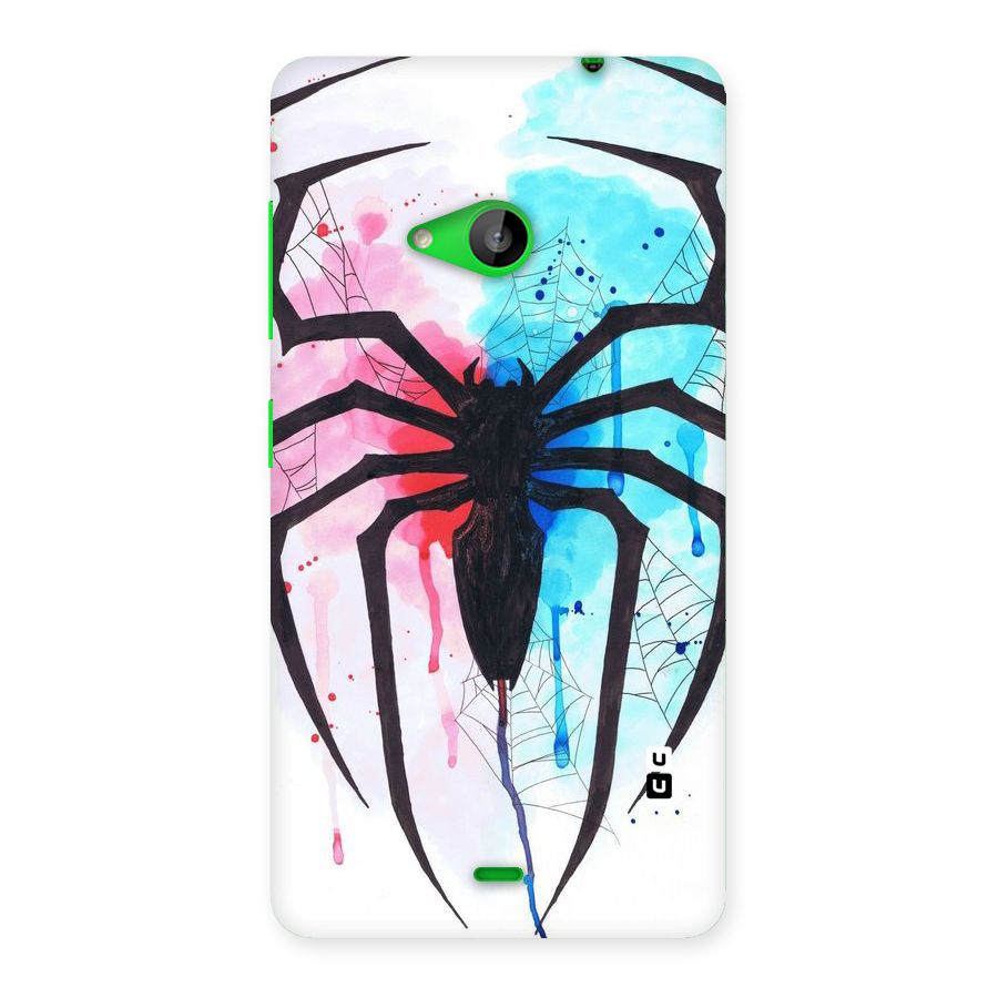 Colorful Web Back Case for Lumia 535