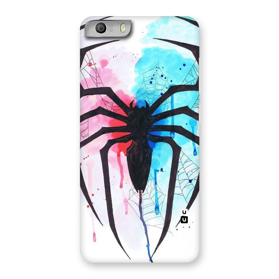 Colorful Web Back Case for Micromax Canvas Knight 2